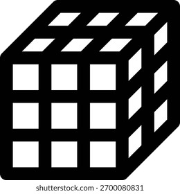 OLAP, Cube, Analysis Outline Icon