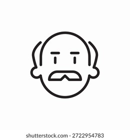 old age icon sign vector