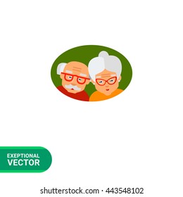 Old Age Vector Icon