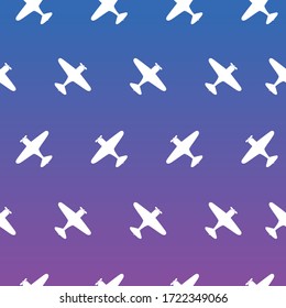 Old Aircraft Seamless Pattern. travel concept. vector. Wallpaper plane. vector