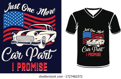 Old American Car Vector & Photo Stock image