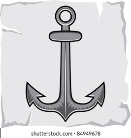 Old anchor