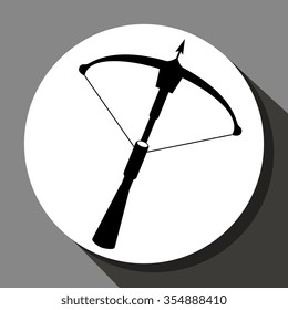 Old and antique weapon graphic design, vector illustration