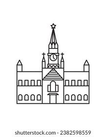 old architecture icon, vector best line icon.