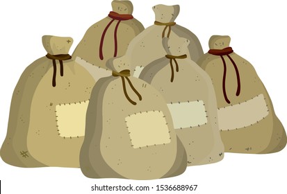 old bag clipart images