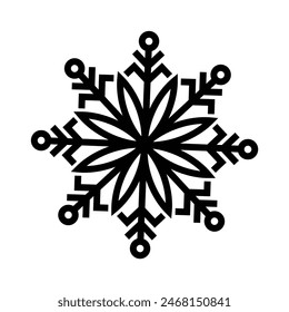 Old baltic Folk star or cross ornamental symbol. Folk star or flower symbol.