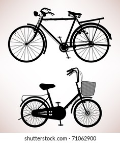 Old Bicycle Detail