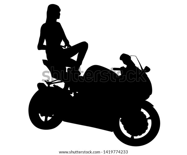 girl sitting on bike