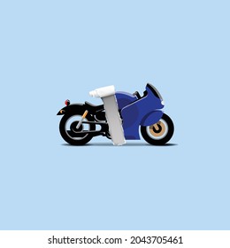 Old bike vs new bike, it's represent old is gold.