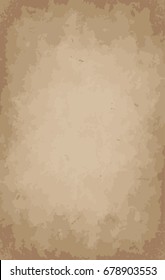 old blank paper sheet background, vintage texture vector with copy space