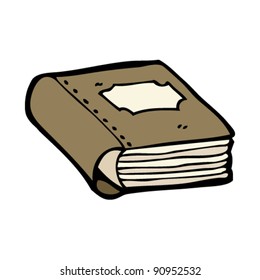 caricatura del libro viejo