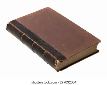 Old Book On White Background, Vector