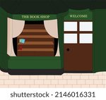 The old book shop vintage 