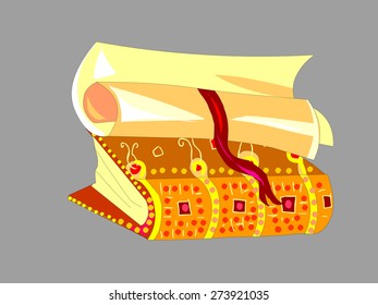 Old book vector illustration
