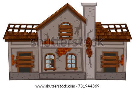 Image, Stock Photo Bad buildings Building