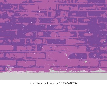 Old brick wall background texture close up