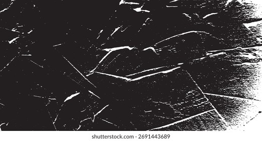 Alte Backsteinwand-Textur. Grunge-Urban-Hintergrund-Vektor. Überlagerungseffekt "Körniges Grungy" mit Distressed-Effekt. Vektorgrafik. EPS 10.