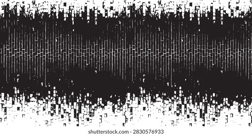 Old brick wall texture. Grunge Urban Background Vector. Distressed Grainy Grungy Overlay Effect. Vector Illustration. EPS 10.

