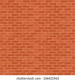 Old brick wall, vector eps10 illustration