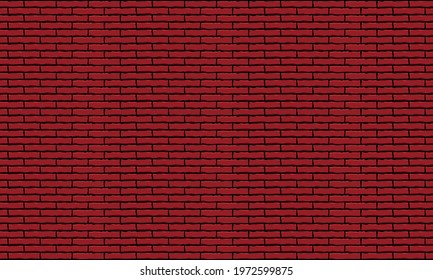 Old brick wall vector illustration.