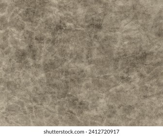 old brown background with antique grunge paper texture or vintage stone wall texture with distressed faded cracks in tan color, abstract country western leather illustration 