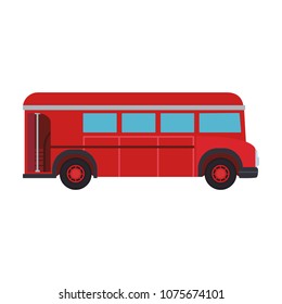 Old bus vehicle