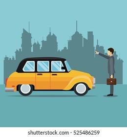 old cab car passenger user service public