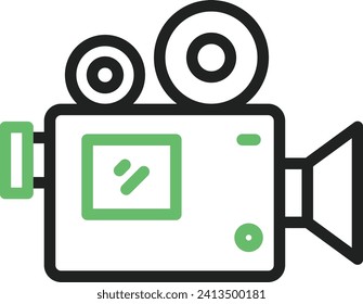 Old Camera icon vector image. Suitable for mobile application web application and print media.