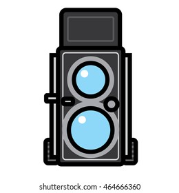 Old Camera Vector Icon