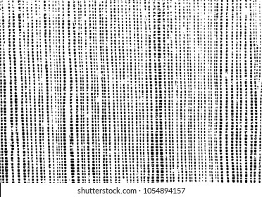 Old canvas texture. Monochrome vector background. Grunge overlay illustration for retro design.