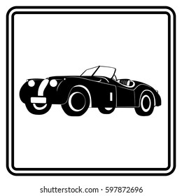 Old Car Stock Vector (Royalty Free) 597872696 | Shutterstock