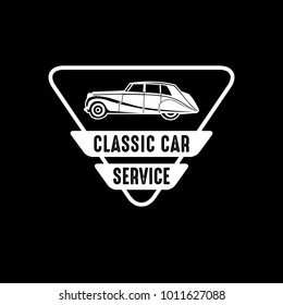 Old Car Classic Car Vintage Car Stock Vector (Royalty Free) 1011627088 ...