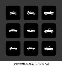 old car icons