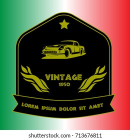 Old Car Logo