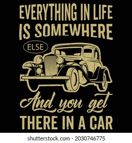 Old car tshirt design. car t shirt design, vector car, graphics, t shrit, shirt, vector car.