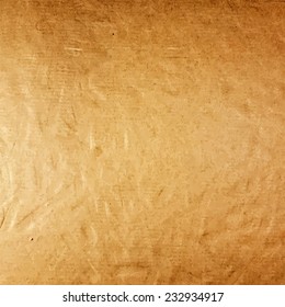 Old Cardboard Realistic Texture For Your Design. EPS10 vector.