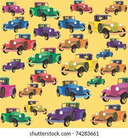 OLD CARS PATTERN