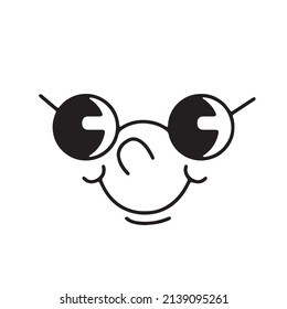 old cartoon mascot character elements. different clipart, faces, limbs. character creator for vintage retro logos and branding. isolated vector illustrations