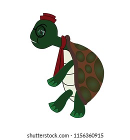 old cartoon tortoise
