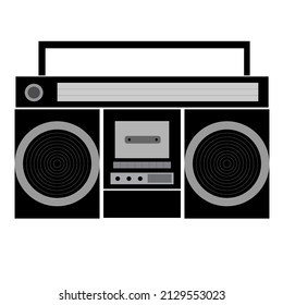 old Cassette Tape player and recorder