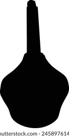 Alte Kirsche, Vektorgrafik, Illustration, Alte Lampe in dieser Welt. Alte Vintage Cherag Lampe.