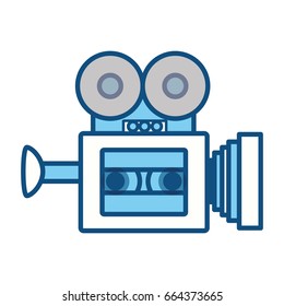 Old cinema camcorder