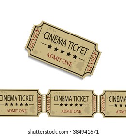 Old cinema tickets 