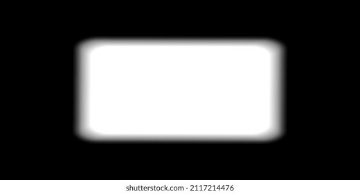 Old cinematic frame on a transparent background.
