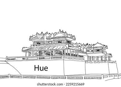 Old Citadel in Vietnam Centre
Hue the old capital 