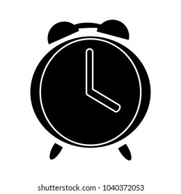 old clock vector symbol