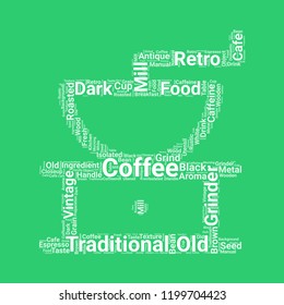 Old Coffee mill icon