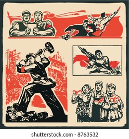 Old Communism Poster