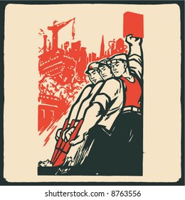 old communism poster