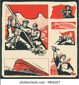 old communism poster